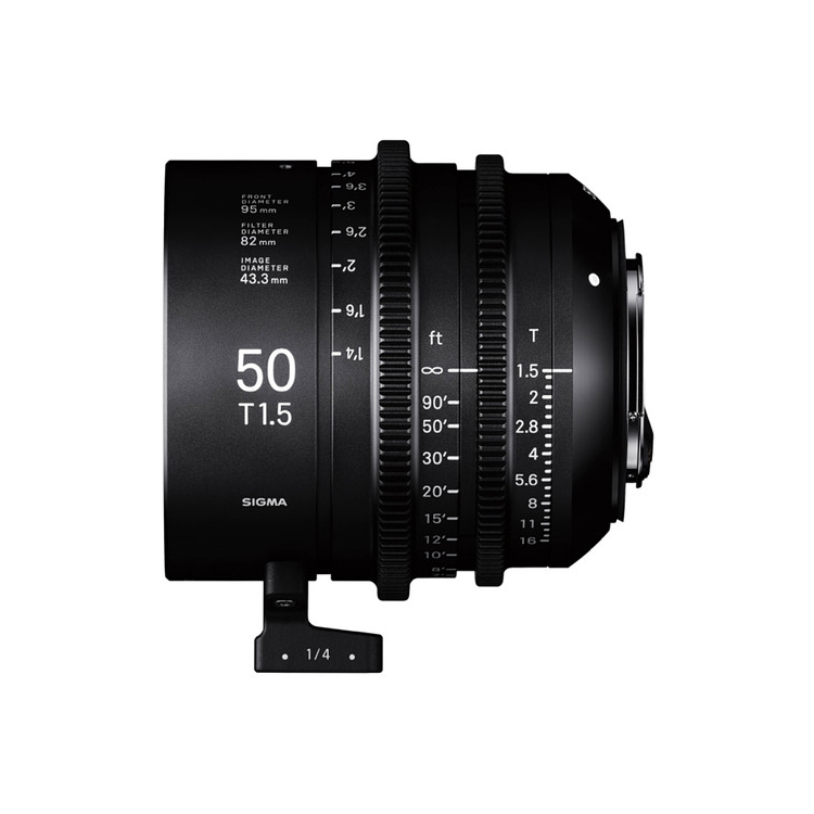 Sigma 50mm T1.5 Cine Lens - Sony E