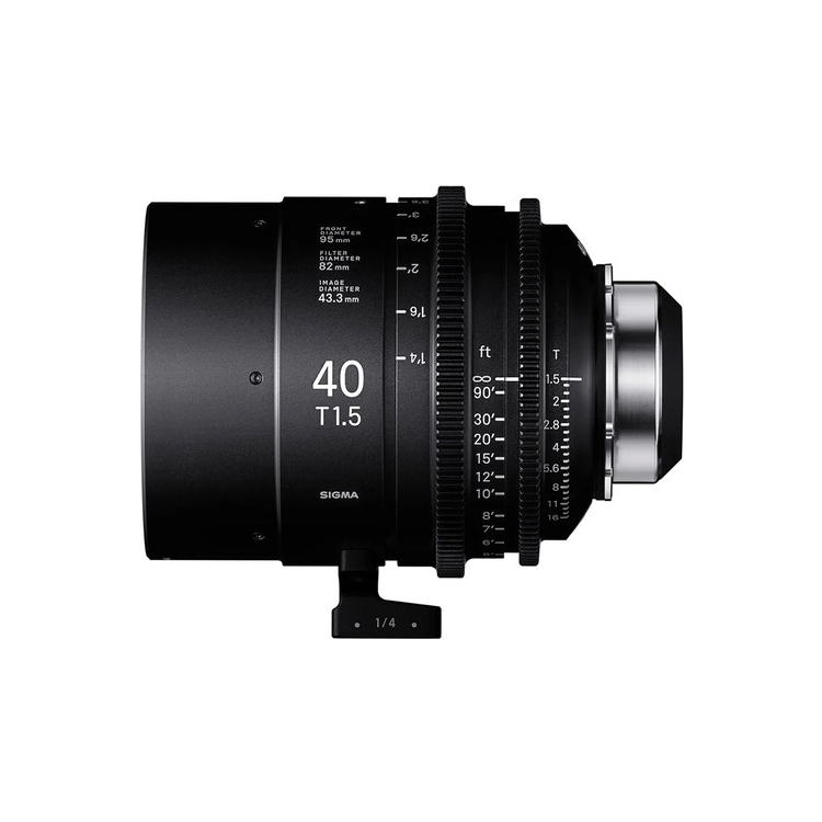 Sigma 40mm T1.5 Cine Lens - PL Mount + i-Technology