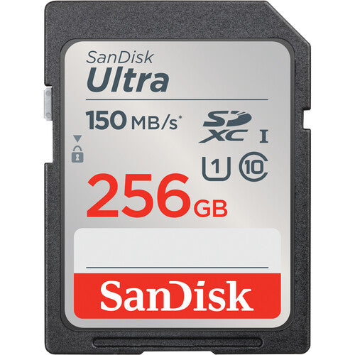 SanDisk Ultra 256GB UHS-I V30 SDXC Card - 140MB/s