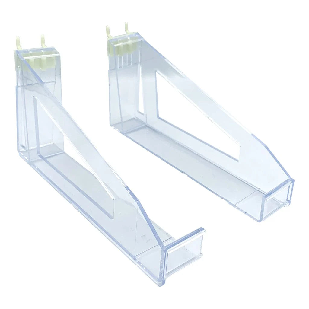 Profile Slat Wall Adjustable Frame Display Brackets (Pair)