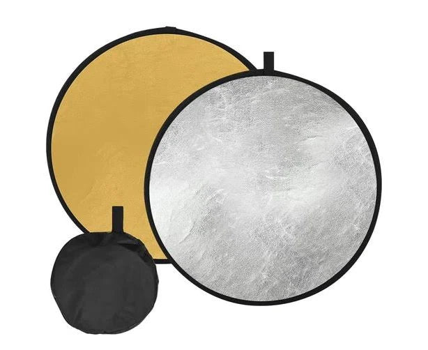 Pre-Owned Micropro 80cm Gold/Silver Round Twistfold Reflector With Bag (Second Hand)
