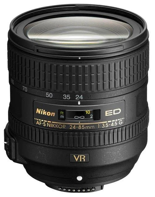 Nikon AF-S NIKKOR 24-85mm f/3.5-4.5G ED VR Lens