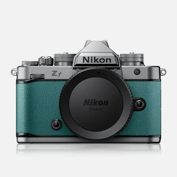 Nikon Zf Silver + Nikkor Z 40mm f/2 SE - Teal Blue