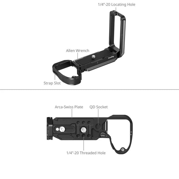 SmallRig L-Shaped Mount Plate for Sony Alpha 7R VI 6706