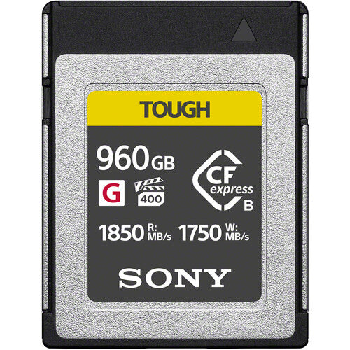 Sony G TOUGH CFExpress Type B 960GB Card