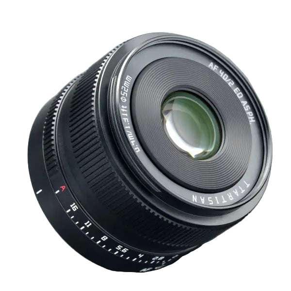 TTArtisan 40mm f/2 AF Nikon Z Mount Lens (Black)