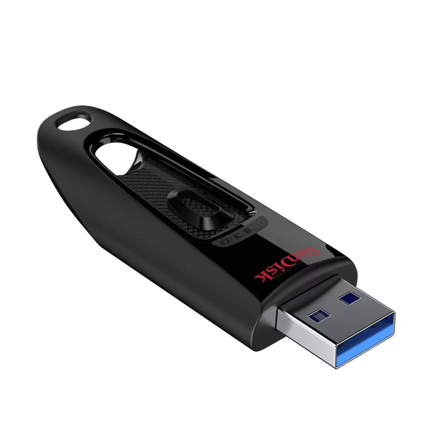 SanDisk Ultra USB 3.0 Flash Drive - 128GB (Black)