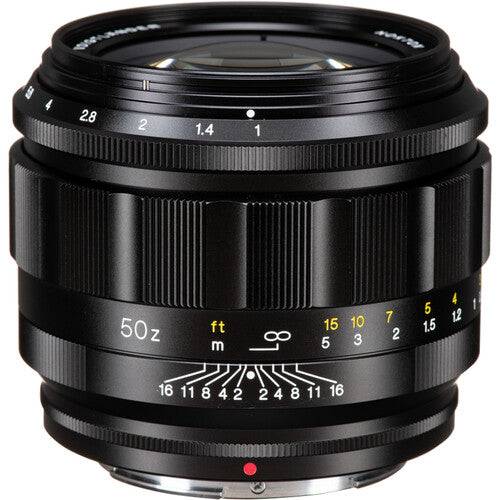Voigtlander Nokton 50mm f/1.0 Aspherical Lens - Nikon Z
