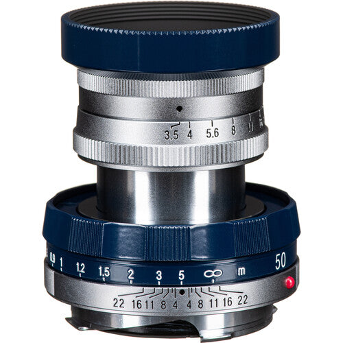 Voigtlander APO-LANTHAR 50mm f/3.5 Type I Navy/Chrome - Leica M