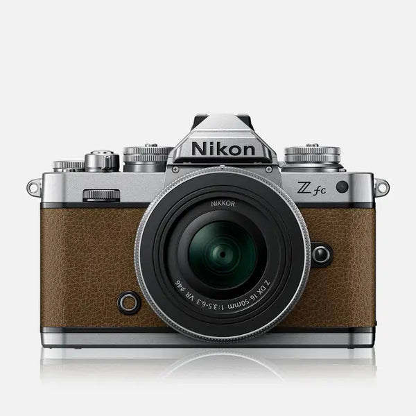 Nikon Zfc + NIKKOR Z DX 16-50mm & DX 50-250mm Lenses - Walnut Brown