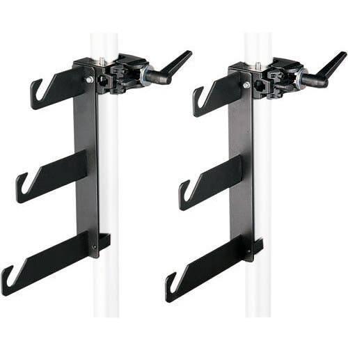 Manfrotto 044 Background Holder Hooks and Super Clamps for 3 Backgrounds (Set of 2)