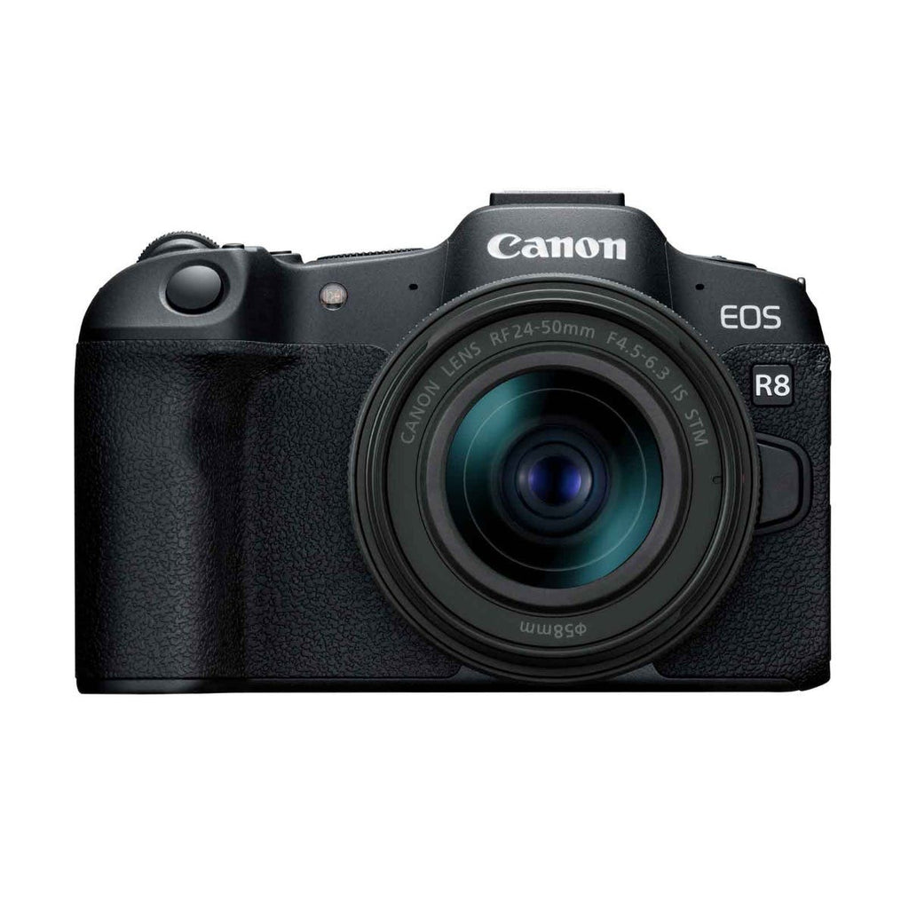 Canon EOS R8 Mirrorless Camera with RF 24-50mm f/4.5-6.3 IS STM Lens