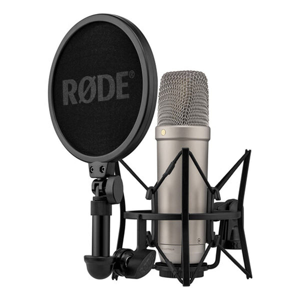 RODE NT1 5th Generation Large-Diaphragm Cardioid Condenser XLR/USB Microphone (Silver)