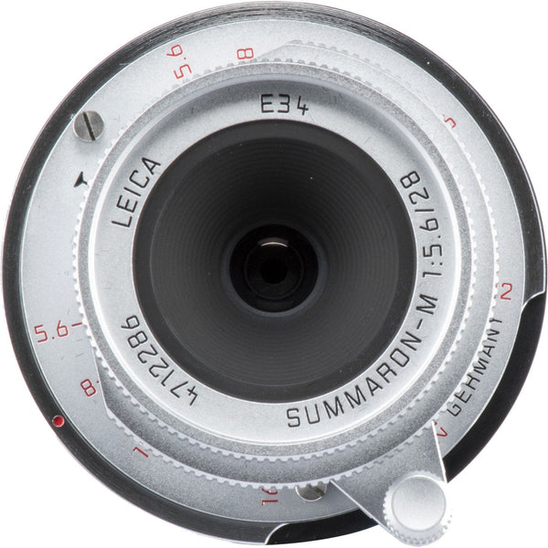 Leica Summaron-M 28mm f/5.6 Lens (Silver)