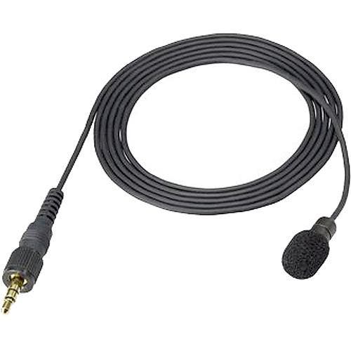 Sony ECM-V1BMP Omnidirectional Lavalier Microphone with Locking Sony 3.5mm Connector (Black)