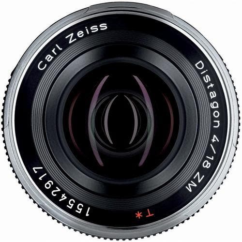 ZEISS Distagon T* 18mm f/4 ZM Lens (Black)