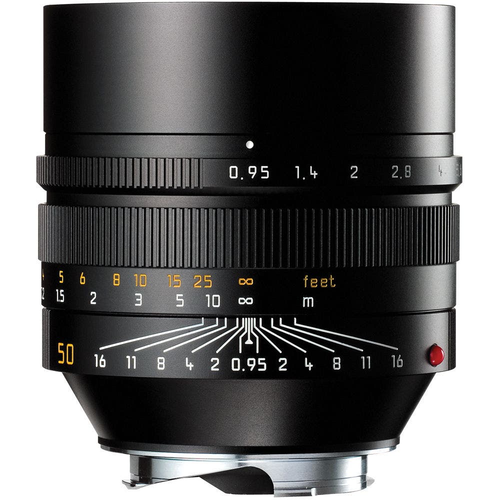 Leica Noctilux-M 50mm f/0.95 ASPH. Lens (Black) 