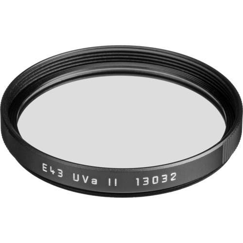 Leica E43 UVa II Filter (Black)