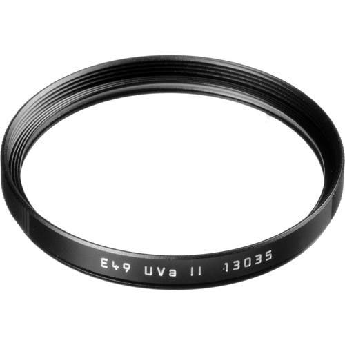 Leica E49 UVa II Filter (Black)