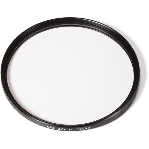 Leica E82 UVa II Filter (Black)