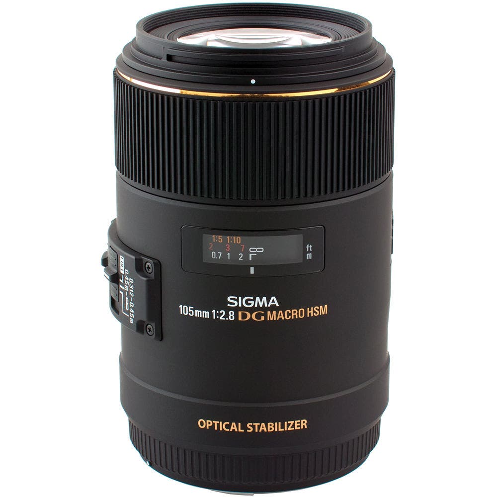 Sigma 105mm f/2.8 Macro EX DG OS HSM Lens for Sigma