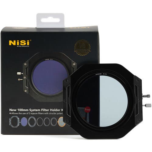 NiSi V6 100mm Filter Holder Kit with Enhanced Circular Polarizer Filter & Switch