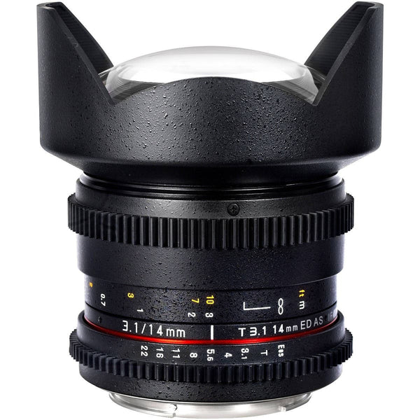 Samyang 8mm F3.5 Fisheye UMC II Sony-A  APS-C Lens