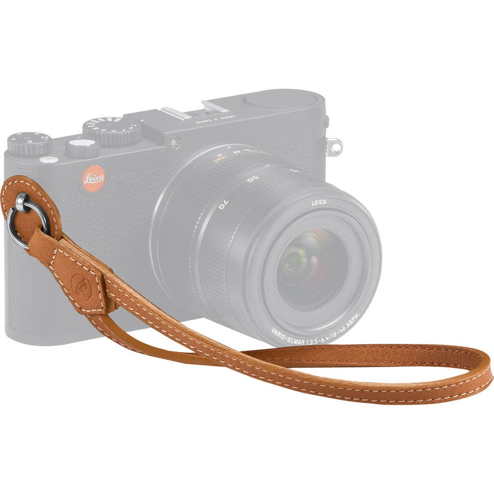 Leica Leather Wrist Strap (Cognac)