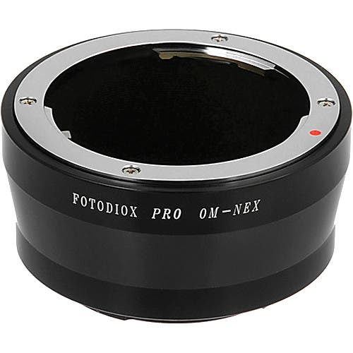 FotodioX Adapter for Olympus OM Lens to Sony NEX Mount Camera