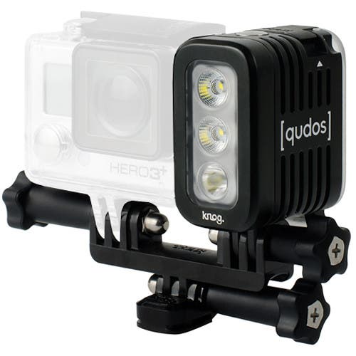 Qudos Action Waterproof Video Light for GoPro HERO by Knog (Black)