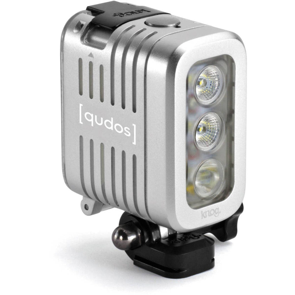 Qudos Action Waterproof Video Light for GoPro HERO by Knog (Silver)