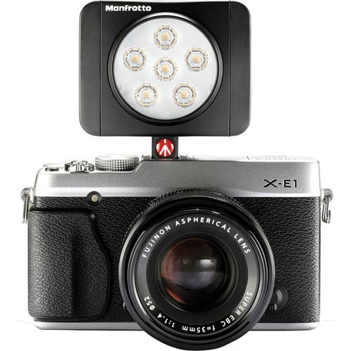 Manfrotto Lumimuse 6 On-Camera LED Light (Black) (MLUMIEART-BK)