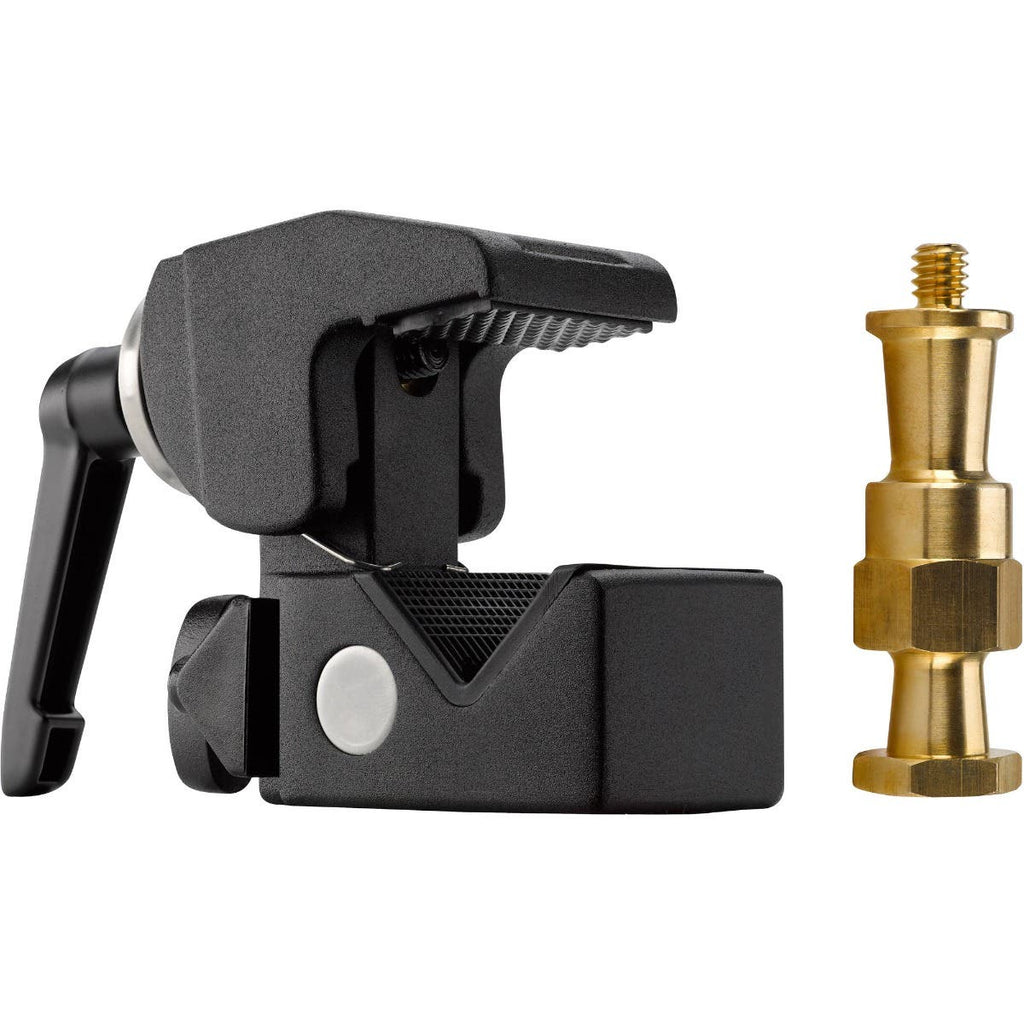 Kupo KCP-710P Convi Clamp with Adjustable Handle and Hex Stud (Black)