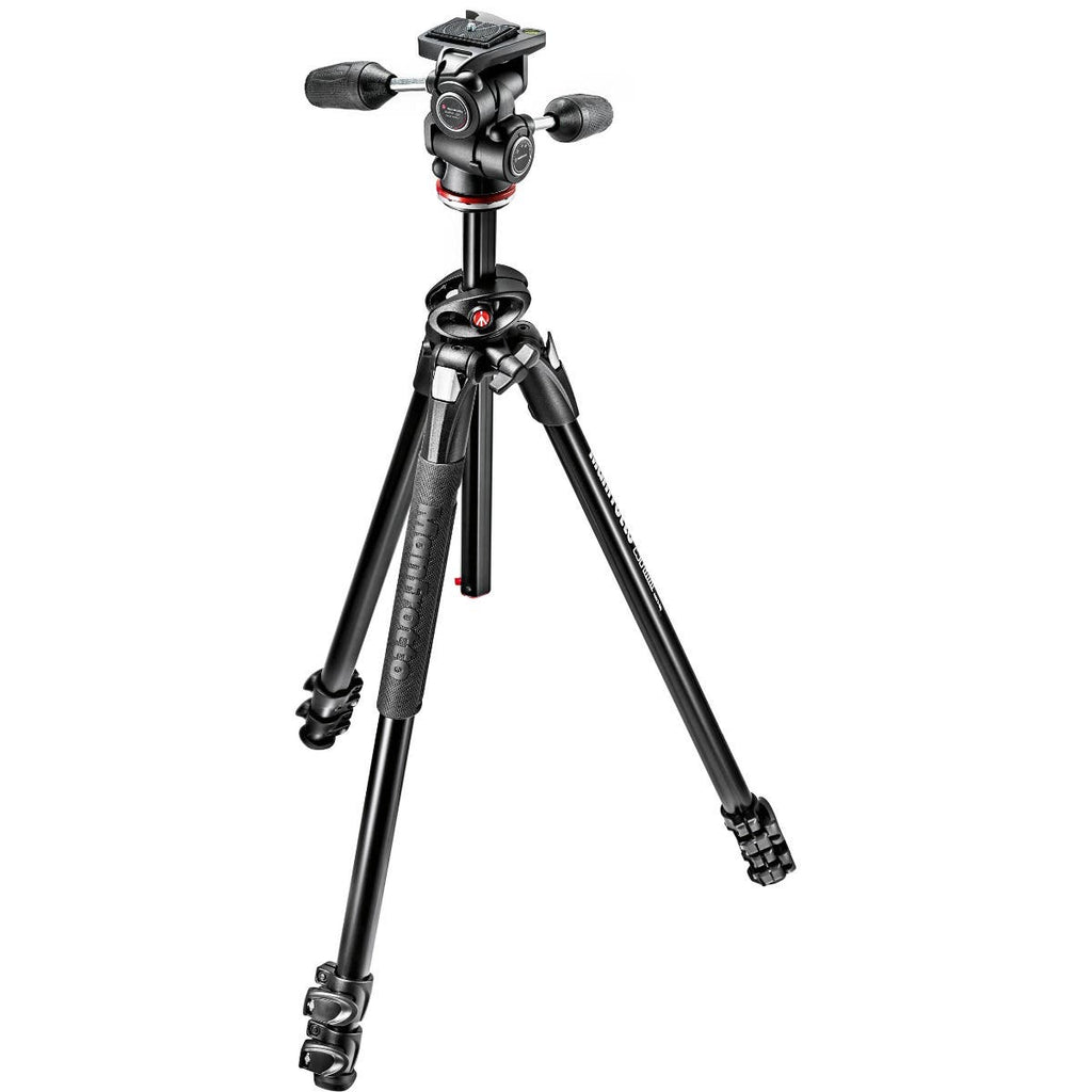Manfrotto 290 Dual 3 Section Tripod with MH804-3W Head (MK290DUA3-3W)