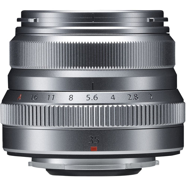 FUJIFILM XF 35mm f/2 R WR Lens (Silver)