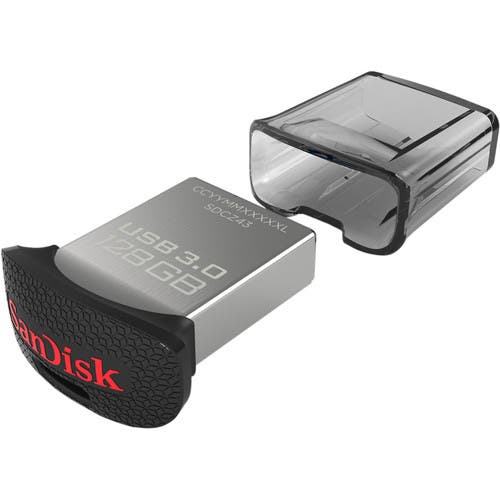 SanDisk Ultra Fit USB 3.0 Flash Drive 128GB 150mb/s 