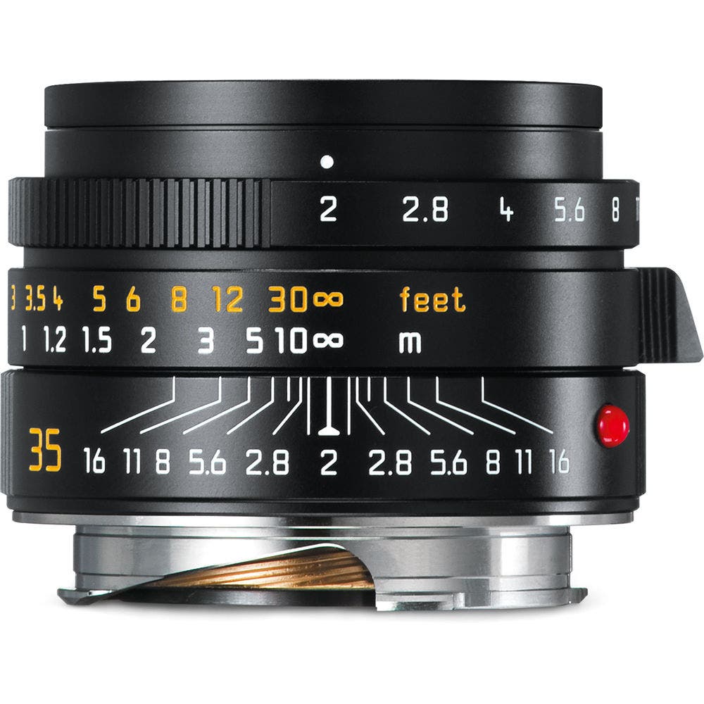 Leica Summicron-M 35mm f/2 ASPH. Lens (Black)