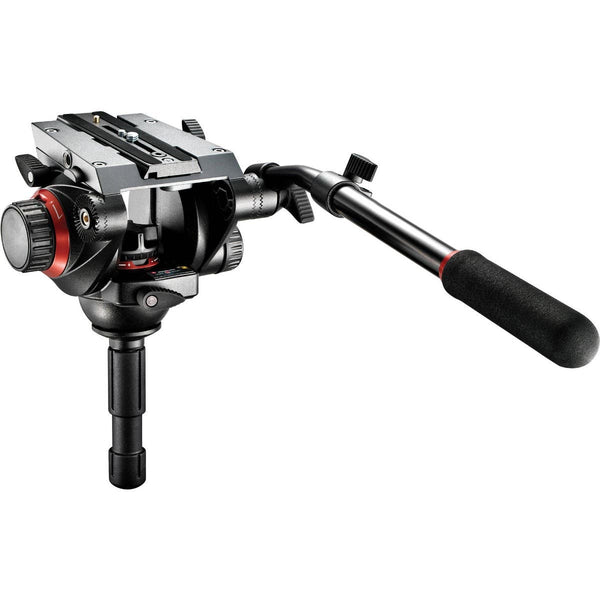 Manfrotto 504HD Fluid Head & MVT535AQ Aluminum Video Tripod Kit