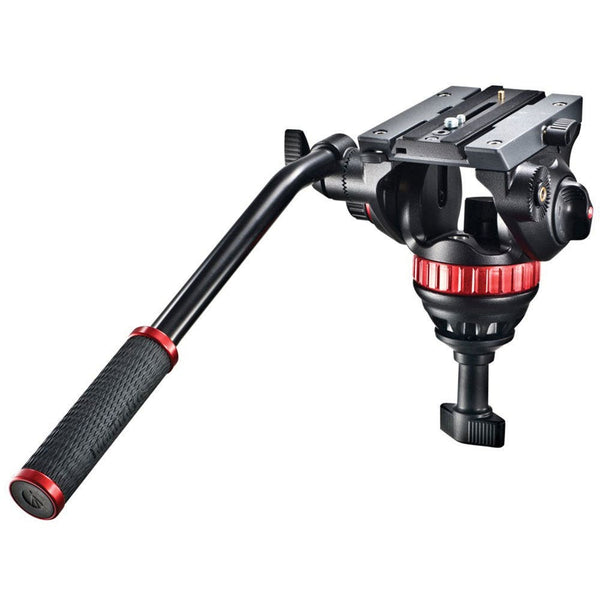 Manfrotto MVH502A Fluid Head and 546B Tripod System with Carrying Bag (MVH502A.546BK-1)