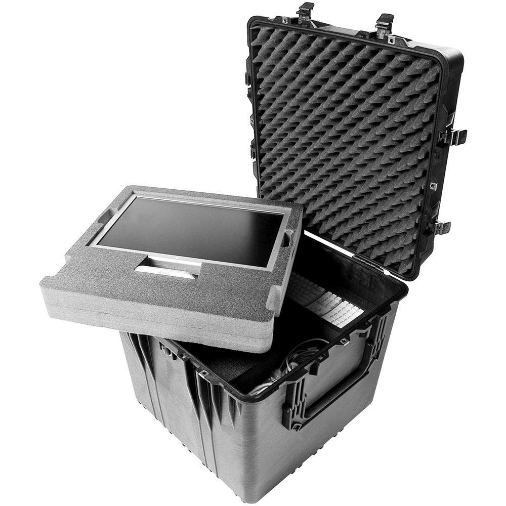 Pelican 0370 24inch Cube Case with Foam (Black)