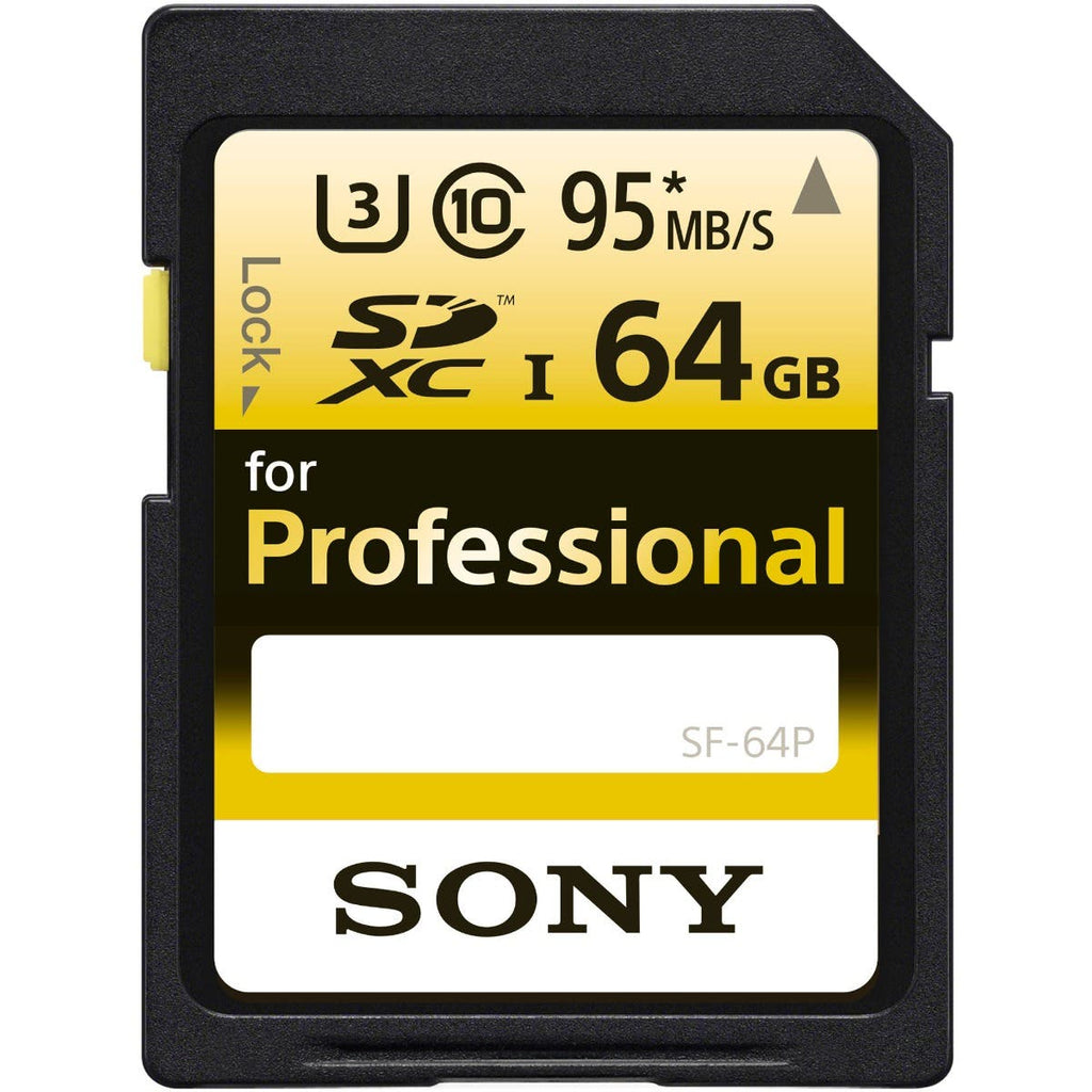 Sony 64GB Pro SDXC Memory Card