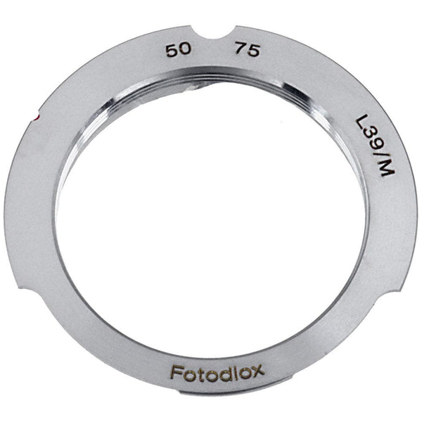FotodioX M39 Lens to Leica M Camera Adapter (50mm/75mm Frame Lines)