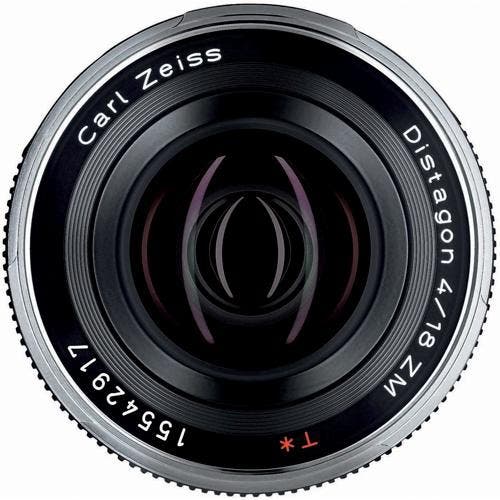 ZEISS Distagon T* 18mm f/4 ZM Lens (Silver)