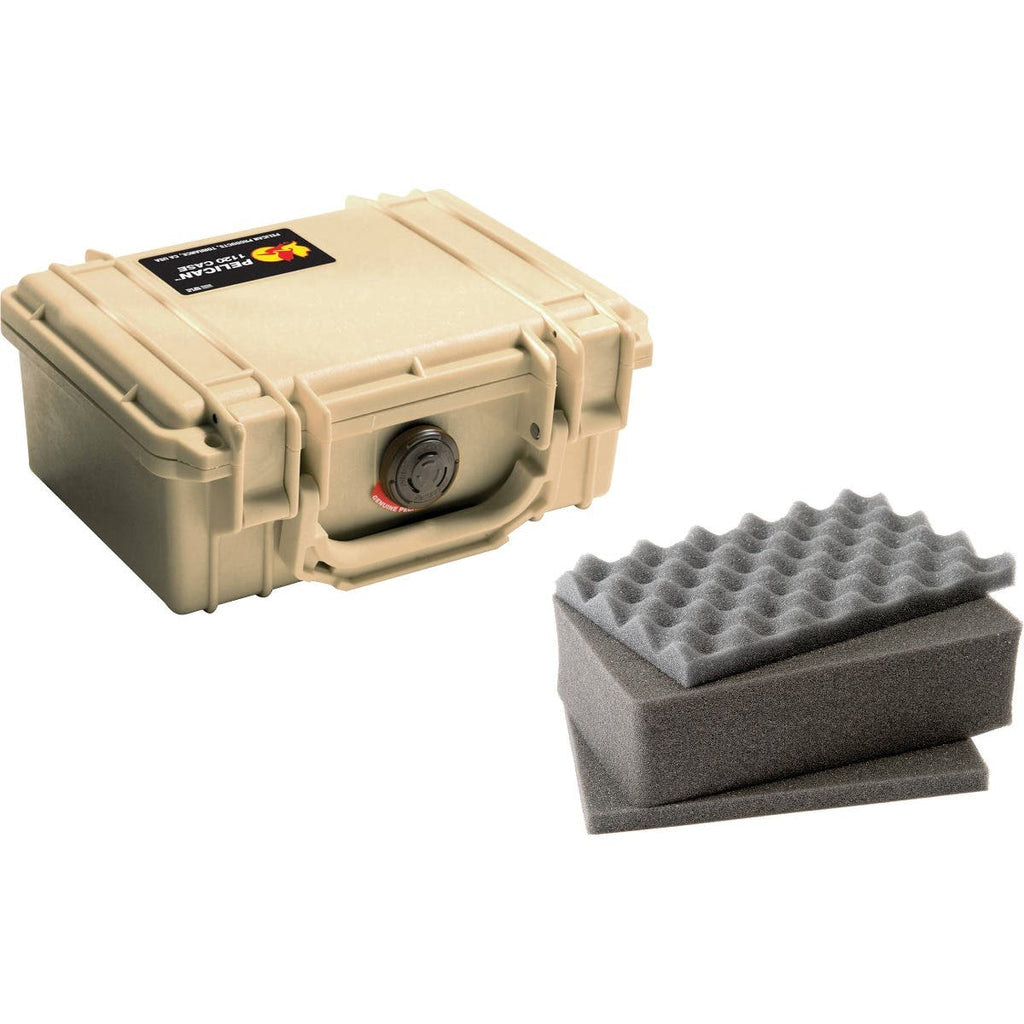 Pelican 1120 Case with Foam (Desert Tan)