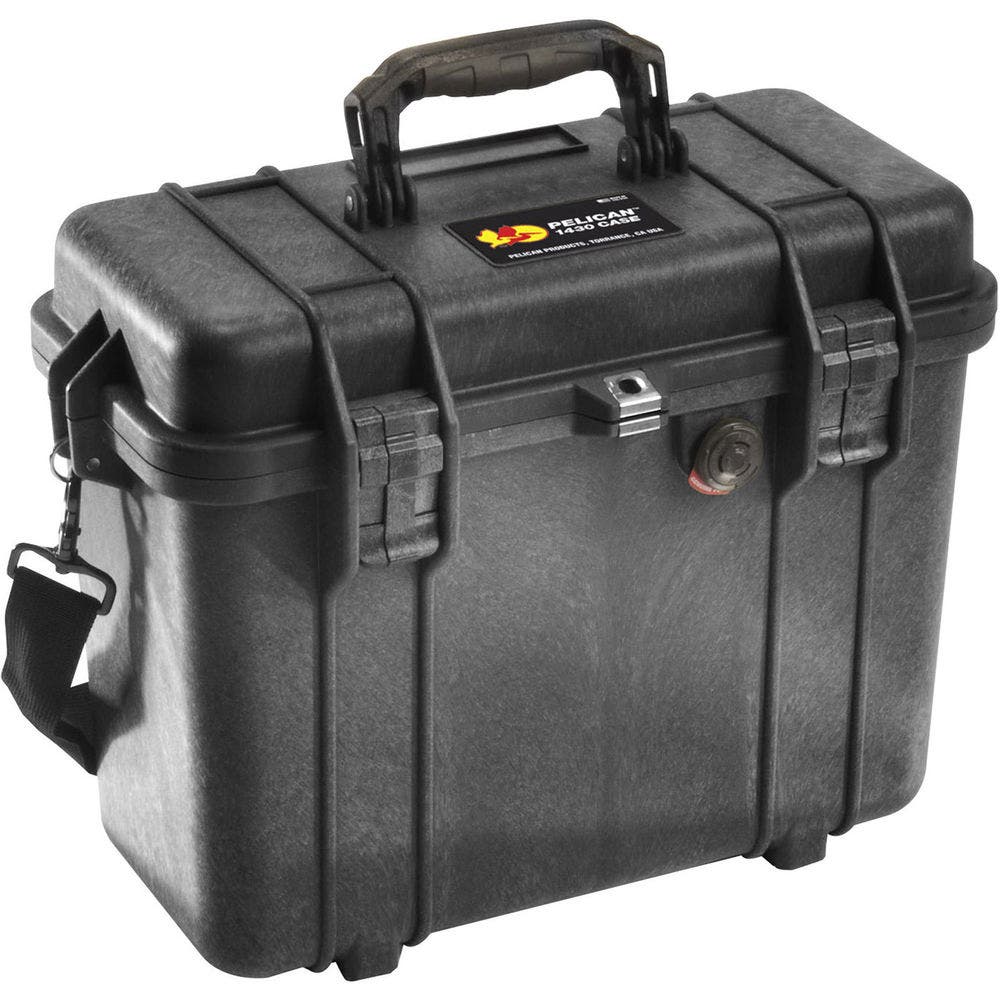 Pelican 1430 Top Loader Case with Foam (Black)