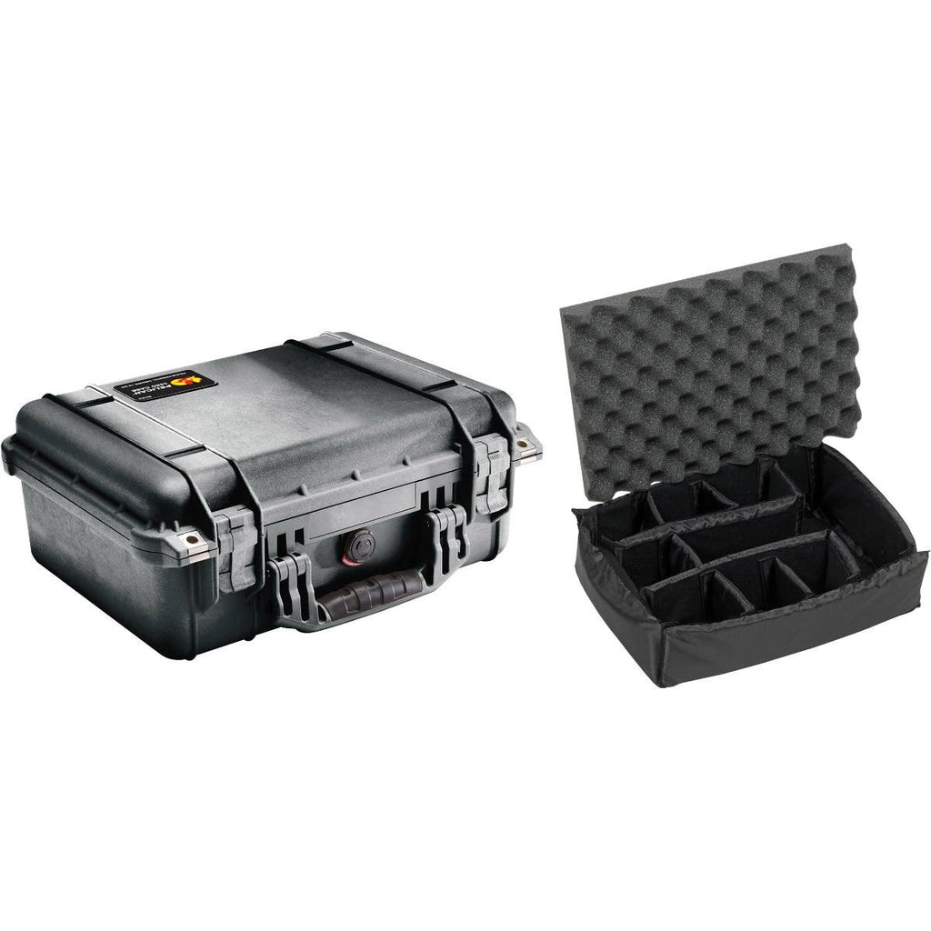 Pelican 1450 Case with Dividers (Black)