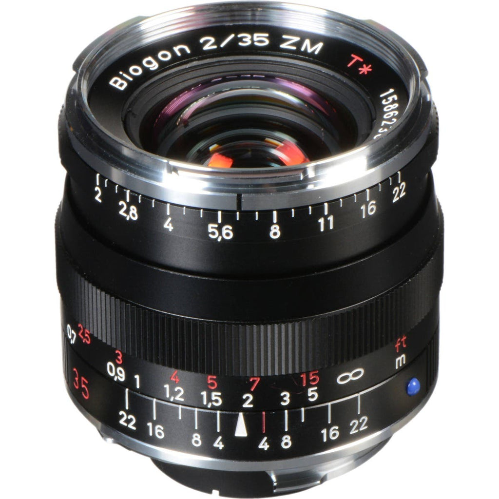 ZEISS Biogon T* 35mm f/2 ZM Lens (Black)