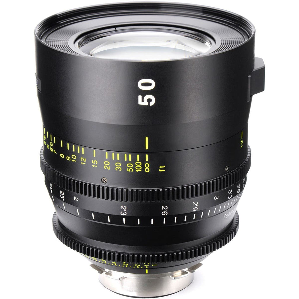Tokina 50mm T1.5 Cinema Vista Prime Lens (EF Mount, Focus Scale In Feet)