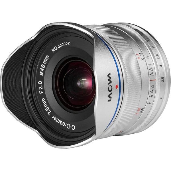 LAOWA 7.5mm f/2 Micro Four Thirds (Silver)