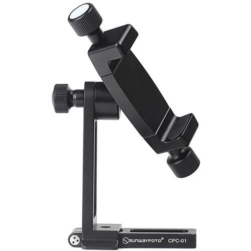 Sunwayfoto CPC-01 Mobile Phone Holder with Tripod Mount & Arca Dovetail